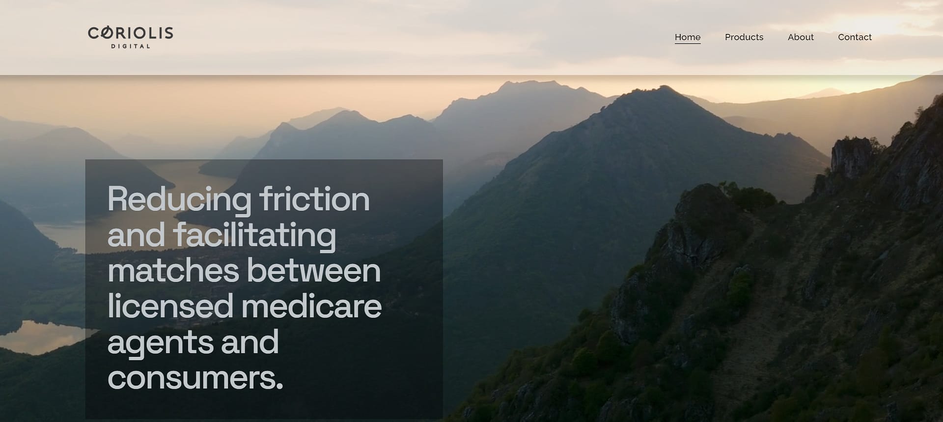 Coriolis Digital Homepage